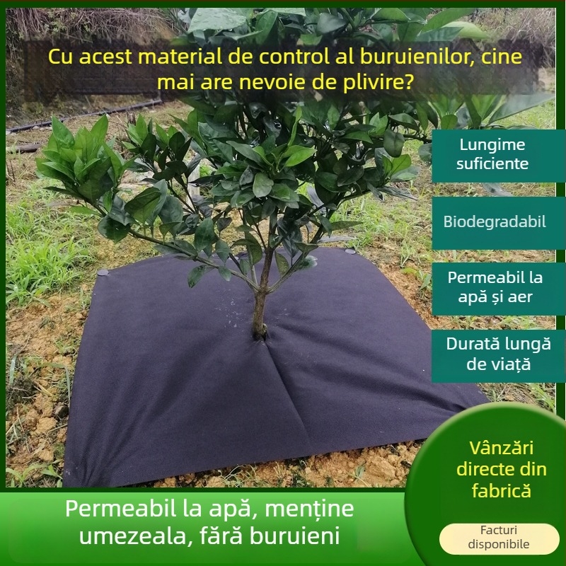 Material de control al buruienilor pentru livezi - PP/PE, set de grădinărit din trei părți