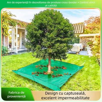 Pătură pentru colectarea frunzelor pentru grădină, utilizare în aer liber, din plastic