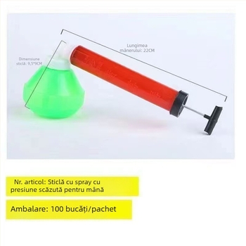 Stropitor manual cu aer, duză reglabilă – recipient din plastic pentru grădinărit