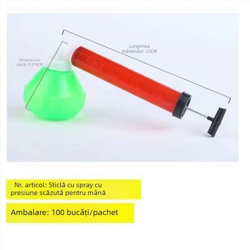 Stropitor manual cu aer, duză reglabilă – recipient din plastic pentru grădinărit