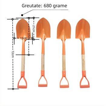 Lopată de grădină; lopată mică pentru plantare – unealtă multifuncțională; Brand: Huilian Hardware; Aplicații: grădinărit, transplantare legume, săparea solului