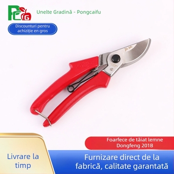 Foarfece de grădină 201B pentru pomi fructiferi și ramuri – tăierea ramurilor, formare arbore, flori și răsaduri