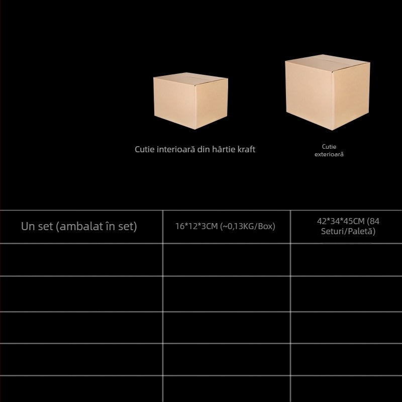 Figurine miniatură din rășină pentru micro-peisaje — ambalaj din carton, cadou gata de oferit