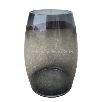 Vază din sticlă obișnuită, stil simplu, pentru recipient ecologic de micro-peisaj și decor hidroponic