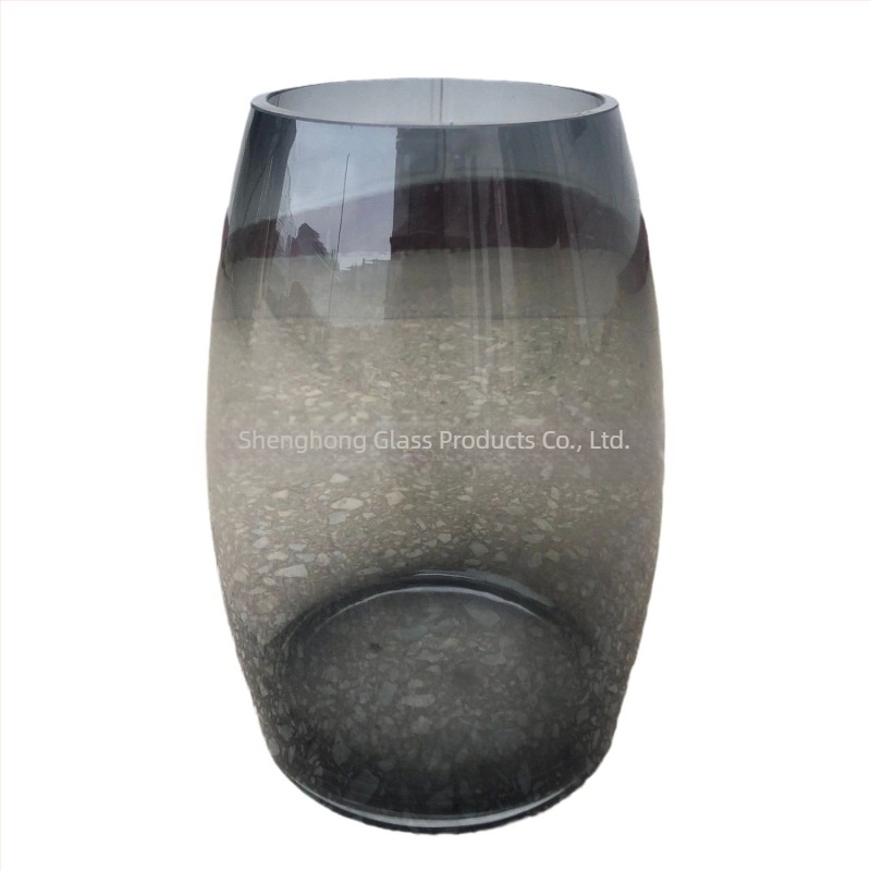 Vază din sticlă obișnuită, stil simplu, pentru recipient ecologic de micro-peisaj și decor hidroponic