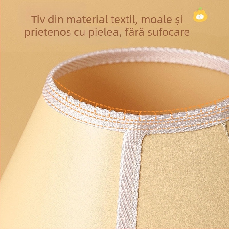 Colier Elizabethan pentru pisici - PU moale, anti-licking, pentru pisici Britanice cu blană scurtă și altele