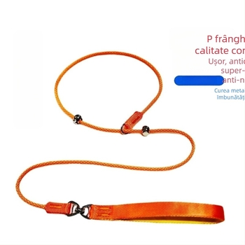 Lesă de dresaj pentru câini – universală, design anti-ingestie, din poliester, pentru toate mărimile câinilor