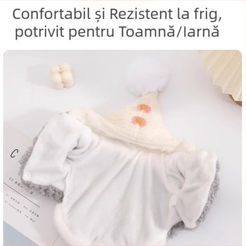 Îmbrăcăminte pentru animale: pălărie din lână cu clopot, stil leisure, brand Amoor