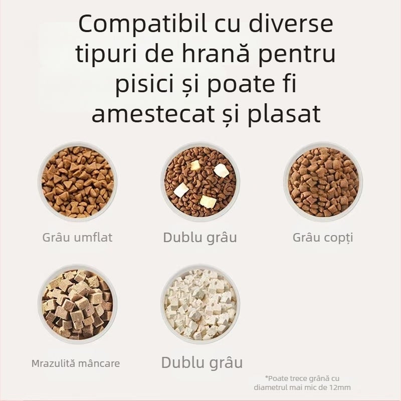 Hrănitoare pentru păsări WiFi cu cameră, alimentare automată, monitorizare vizuală inteligentă, programare de la distanță, 5G