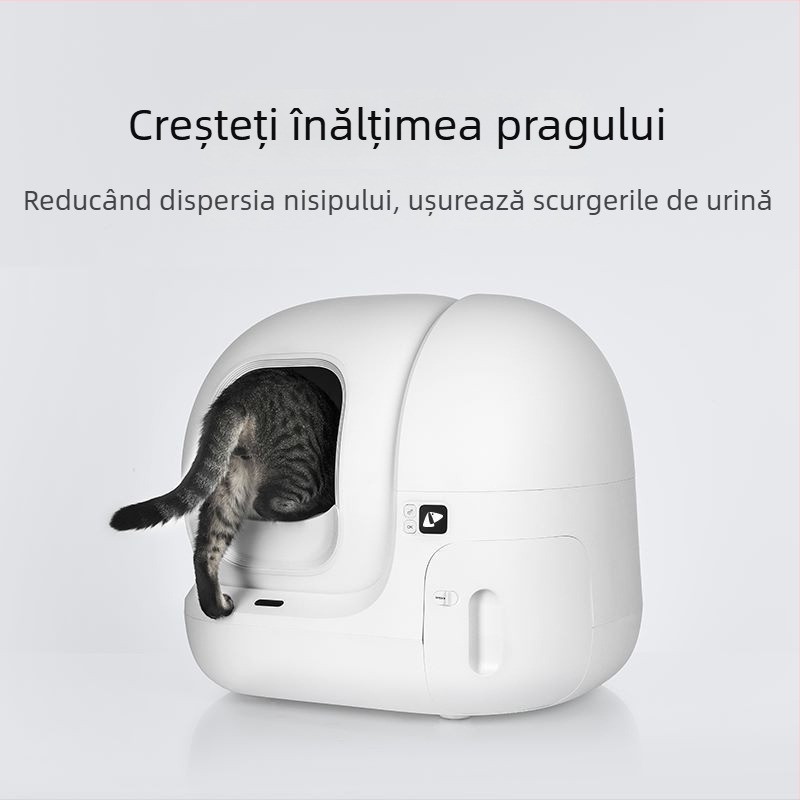 Xiaopei Cutie de nisip inteligentă pentru pisici MAX - material PP, pentru pisici, model MAX