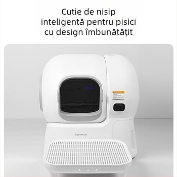Pedal inteligent de control al nisipului pentru toaletă de pisici, PVC, Xiangrun, compatibil cu 106 cutie de nisip inteligentă pentru pisici, anti-stropire
