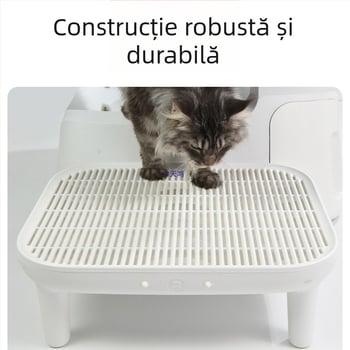 Pedal inteligent de control al nisipului pentru toaletă de pisici, PVC, Xiangrun, compatibil cu 106 cutie de nisip inteligentă pentru pisici, anti-stropire