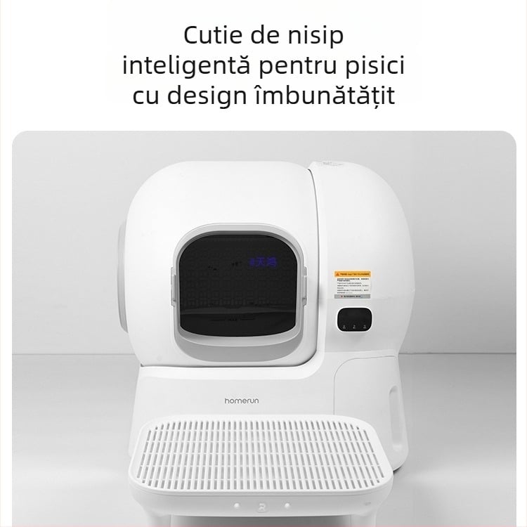 Pedal inteligent de control al nisipului pentru toaletă de pisici, PVC, Xiangrun, compatibil cu 106 cutie de nisip inteligentă pentru pisici, anti-stropire
