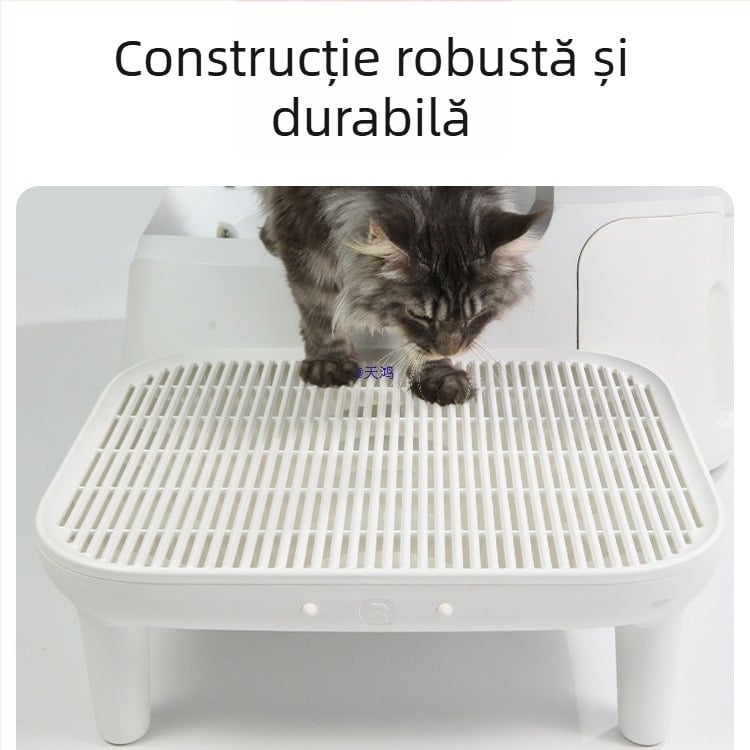 Pedal inteligent de control al nisipului pentru toaletă de pisici, PVC, Xiangrun, compatibil cu 106 cutie de nisip inteligentă pentru pisici, anti-stropire