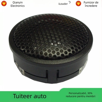 Tweeter auto cu diafragmă ne-papier, circuit magnetic intern, direcție unidirecțională, pentru audio auto