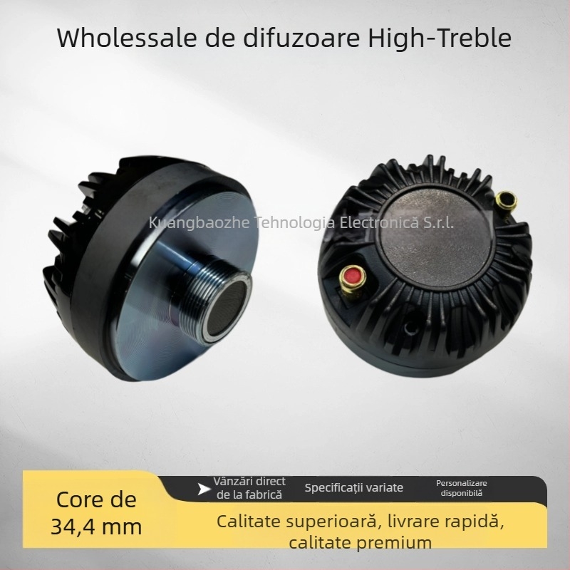 Difuzor pentru scenă în aer liber, pentru nunți — design cu 34 nuclee, tweeter cu 90 magneți, film de titan aerospatial
