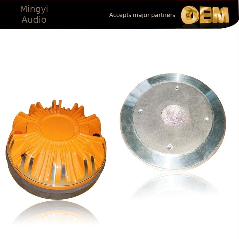 Difuzor de scenă pentru exterior, cu carcasă din aluminiu și tweeter, diafragmă non-hârtie, circuit magnetic extern, pentru sisteme audio de mari dimensiuni