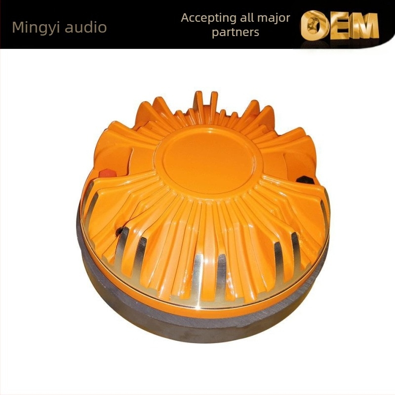 Difuzor de scenă pentru exterior, cu carcasă din aluminiu și tweeter, diafragmă non-hârtie, circuit magnetic extern, pentru sisteme audio de mari dimensiuni