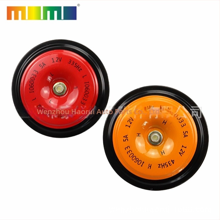 Claxon auto electric, tip vas, HR-3136, 12V/24V, 15W, 8Ω, 115dB