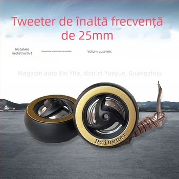 Tweeter auto TS250 – pereche, model S250, 120W, 4Ω, 90dB, 12V