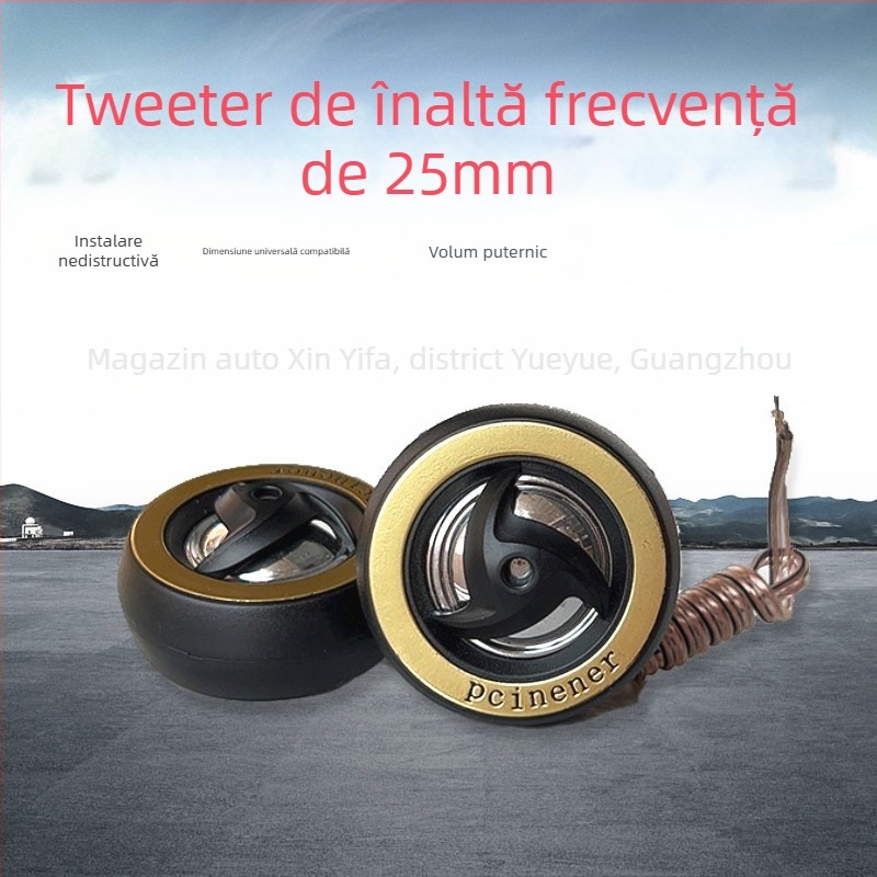 Tweeter auto TS250 – pereche, model S250, 120W, 4Ω, 90dB, 12V