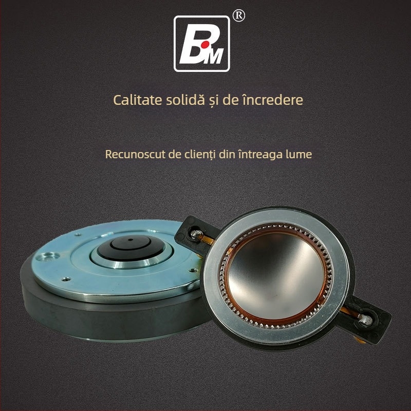 Cap de driver pentru înalte frecvențe cu horn, 44-core, tip cu bobină în mișcare, 1200–20000 Hz, 40 W, 8 Ω