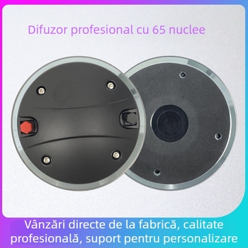 Unitate driver pentru tweeter — magnet ferrit cu 65 nuclee; diafragmă din titan; Compatibil cu toate tipurile de difuzoare