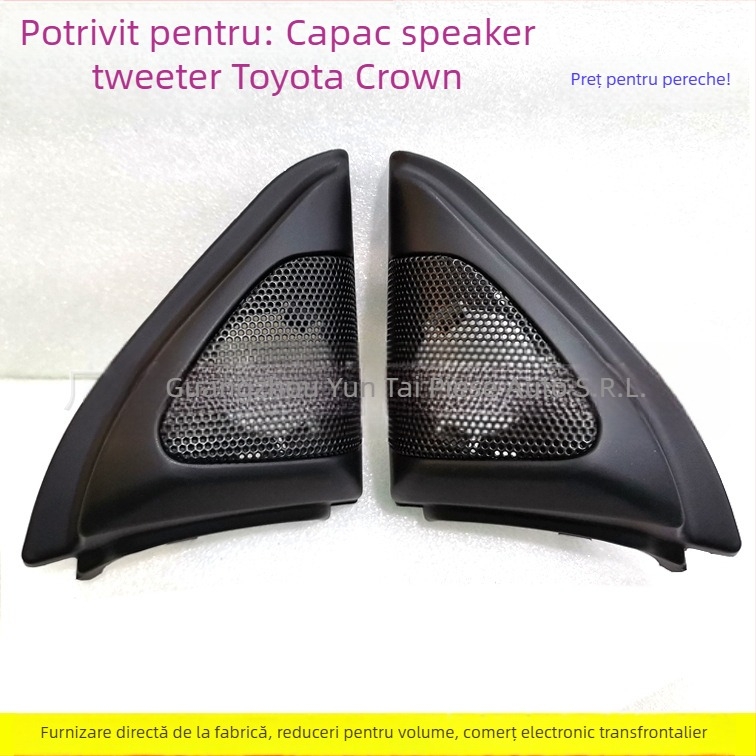 Capac de protecție pentru tweeter cu suport de montaj Toyota Corolla TO-108 | Material: Plastic | Greutate: 0.4 | Scop: Modificare audio