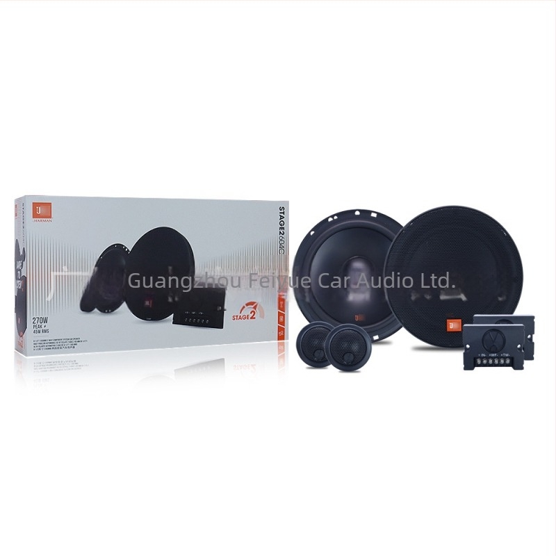 Difuzor coaxial auto STAGE2604C cu tweeter, construcție din aliaj de aluminiu, SNR 91 dB, compatibil universal