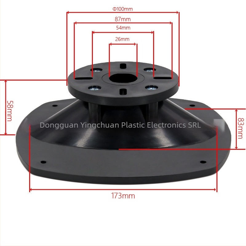 Songact SH49-1 ABS horn plat pentru accesorii audio, gât 26, nucleu 34, tweeter 44