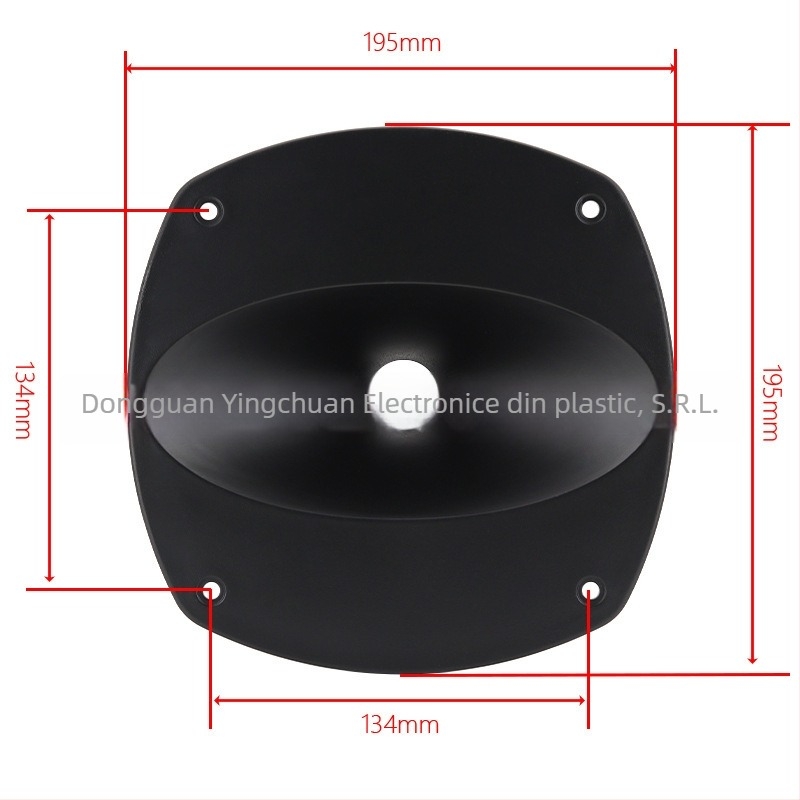 Songact SH49-2 horn cu filet din ABS plastic pentru accesorii audio