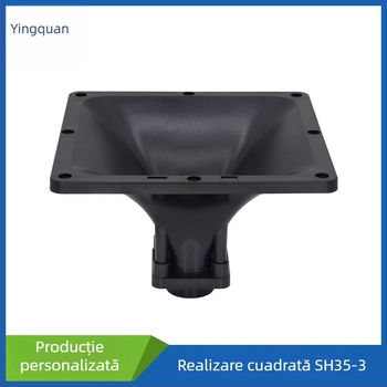 Songact Sh35-3 Horn pătrat din plastic filetat, cu gât 26 și tweeter 34/44