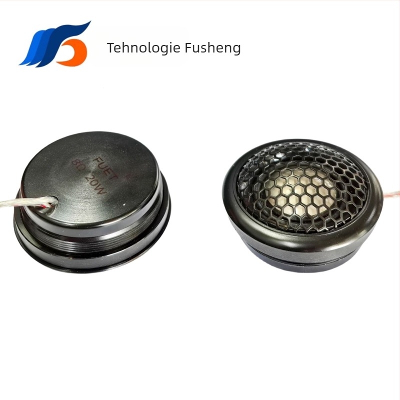FUET Tweeter auto, 8 Ω, 20 W, carcasă din aluminiu cu grilă