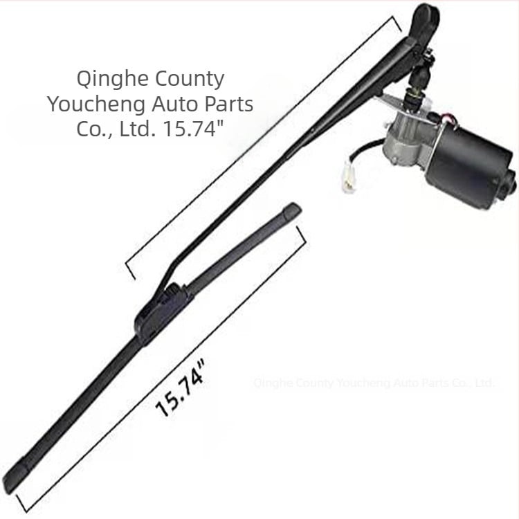 Motor de ștergător electric pentru UTV și vehicule electrice, 12V 30W, unghi de ștergere 90°, braț 300–600 mm, carcasă din aluminiu, compatibil cu Polaris Ranger RZR 900, Bombardier, Honda triciclu electric și mașină de plajă