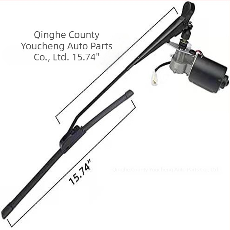 Motor de ștergător electric pentru UTV și vehicule electrice, 12V 30W, unghi de ștergere 90°, braț 300–600 mm, carcasă din aluminiu, compatibil cu Polaris Ranger RZR 900, Bombardier, Honda triciclu electric și mașină de plajă