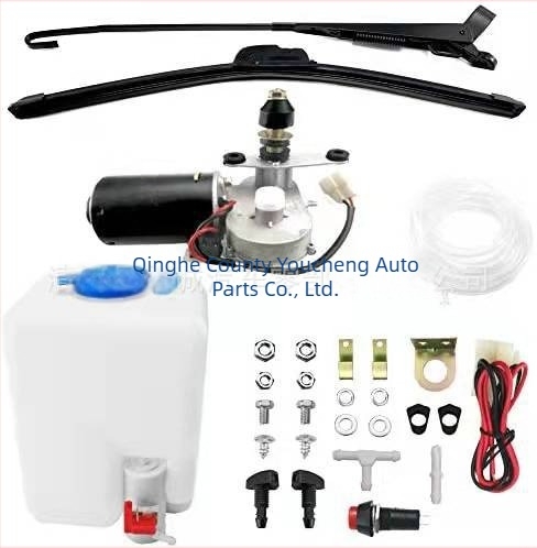 Ansamblu ștergător electric pentru UTV/ATV, vehicul all-terrain — unghi de ștergere 90°, motor 12V, rază locală de ștergere