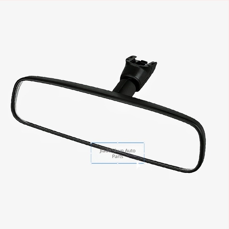 Oglindă de interior pentru mașină, montaj snap-on, oglindă plată, ABS, compatibilă cu Nissan Livina, Sylphy, Teana, Tiida, Qashqai, Murano, X-Trail