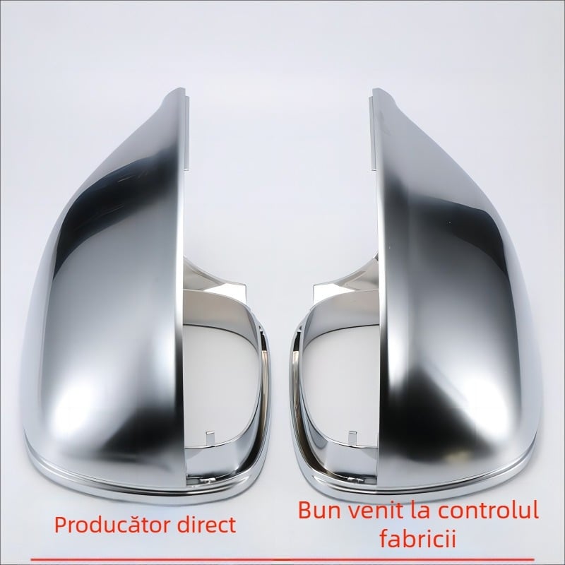 Carcasă oglindă retrovizoare DZYR011 pentru Audi Q5/SQ5/Q7/SQ7, capac ABS, oglindă cromată