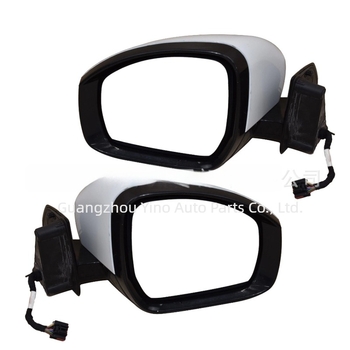 Oglindă retrovizoare pentru Land Rover Discovery 14-16 (oglindă plană; material oglindă: sticlă; material capac: plastic; brand: Eynora)