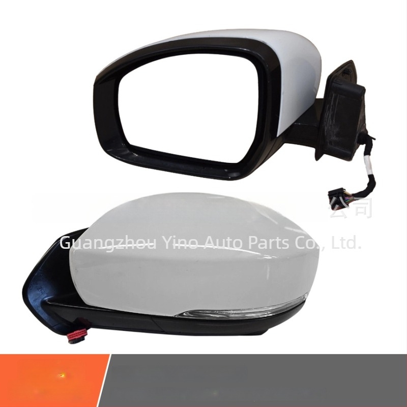 Oglindă retrovizoare pentru Land Rover Discovery 14-16 (oglindă plană; material oglindă: sticlă; material capac: plastic; brand: Eynora)