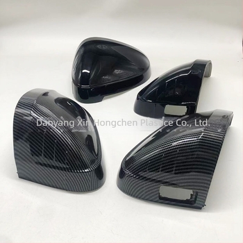 Carcasă oglindă retrovizoare pentru Audi A4 B9/A5/S5/RS5 (2016–2020), oglindă sferică, suprafață cromată, carcasă ABS, capac ABS, cod piesă XHC-AD009