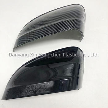 Carcasă oglindă retrovizoare pentru Audi A4 B9/A5/S5/RS5 (2016–2020), oglindă sferică, suprafață cromată, carcasă ABS, capac ABS, cod piesă XHC-AD009