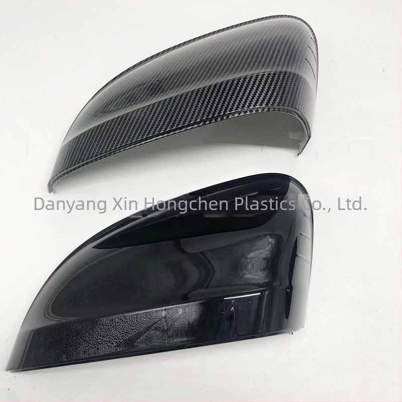 Carcasă oglindă retrovizoare pentru Audi A4 B9/A5/S5/RS5 (2016–2020), oglindă sferică, suprafață cromată, carcasă ABS, capac ABS, cod piesă XHC-AD009