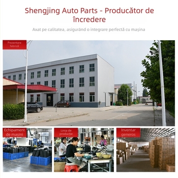 Ansamblu oglindă retrovizoare Auman – oglindă cu două curbe sau plată, sticlă, capac din plastic dur; Compatibil cu Auman, Howo, Shaanxi Automobile, Beiben Hongyan