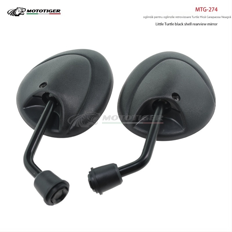 Oglindă retrovizoare pentru motocicletă MTG-274, oglindă plană, sticlă, MOTOTIGER