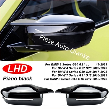 Carcasă oglindă retrovizoare pentru BMW Seria 3 (G20/G21/G22/G23/G30/G38) – capac ABS, HSJ060/HSJ061/HSJ062/HSJ063