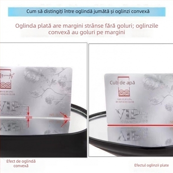 Oglindă retrovizoare pentru vehicul electric, montaj cu eliberare rapidă; suprafață reflectorizantă din aluminiu; compatibilă cu 1 model