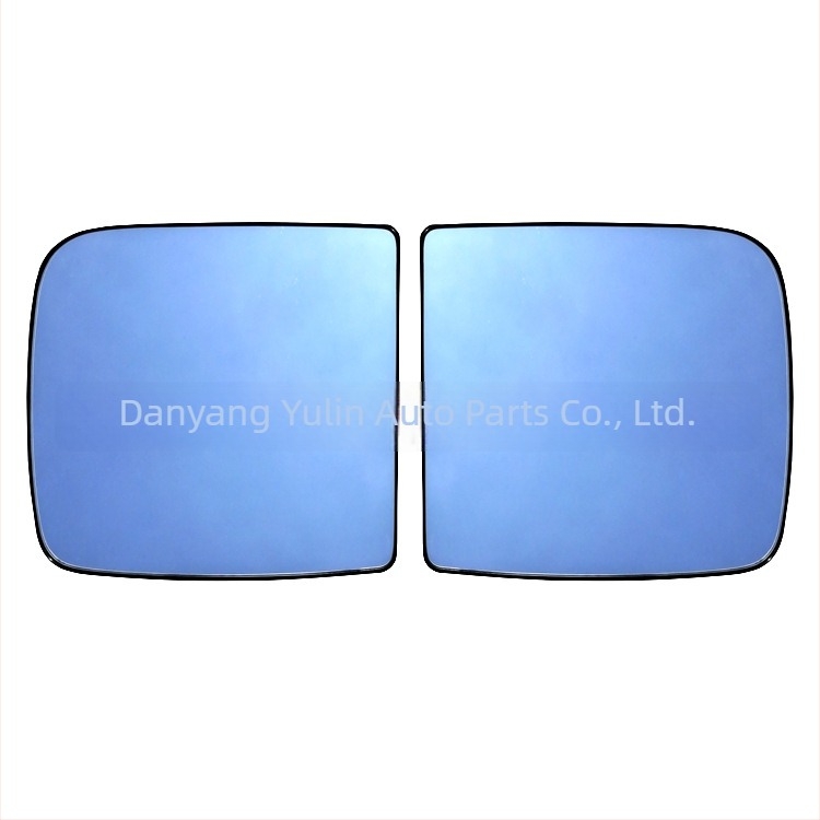 Reflector pentru oglinda exterioară Dodge Ram 2500-3500, oglindă cu curbă dublă, suprafață cromată, capac ABS, stânga 68067728AA / dreapta 68067729AA