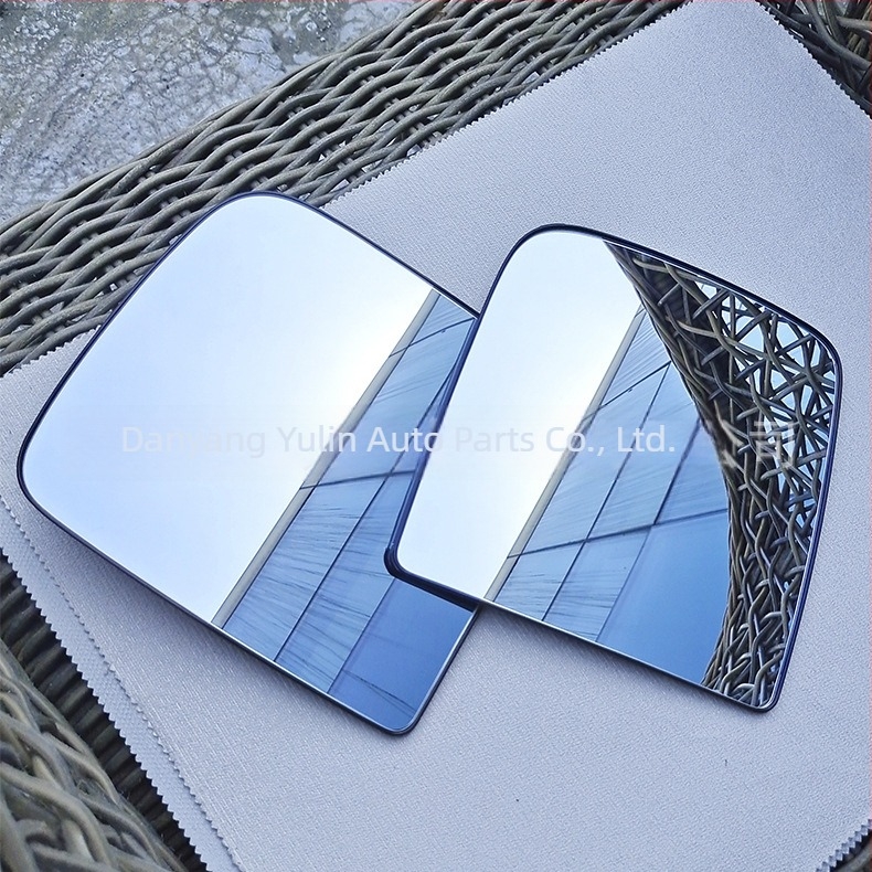 Reflector pentru oglinda exterioară Dodge Ram 2500-3500, oglindă cu curbă dublă, suprafață cromată, capac ABS, stânga 68067728AA / dreapta 68067729AA