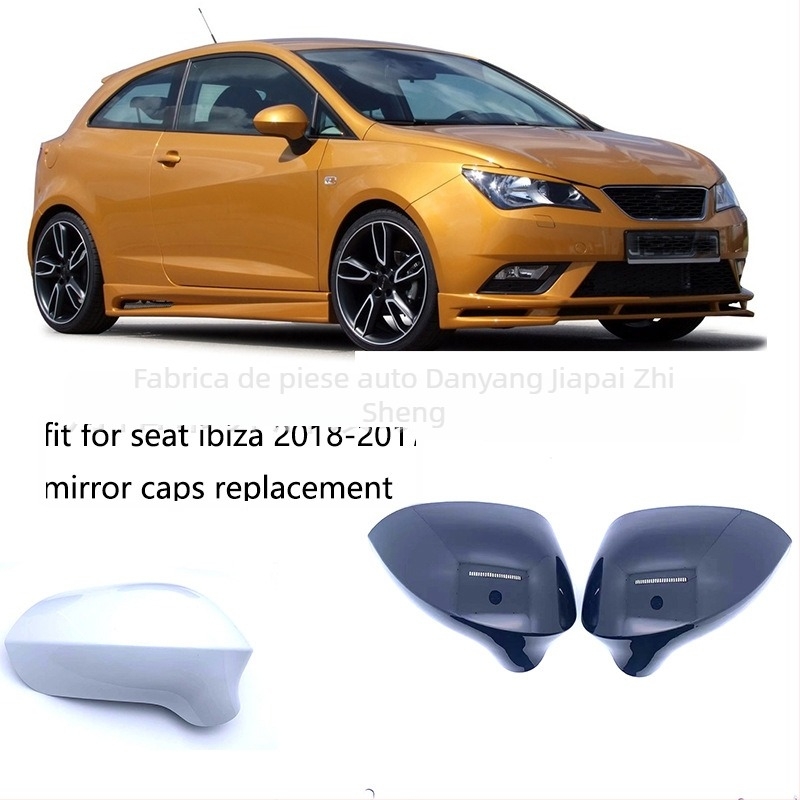Capac oglindă retrovizoare pentru SEAT Ibiza 6J (2008-2017), carcasă ABS, oglindă cu curbă dublă